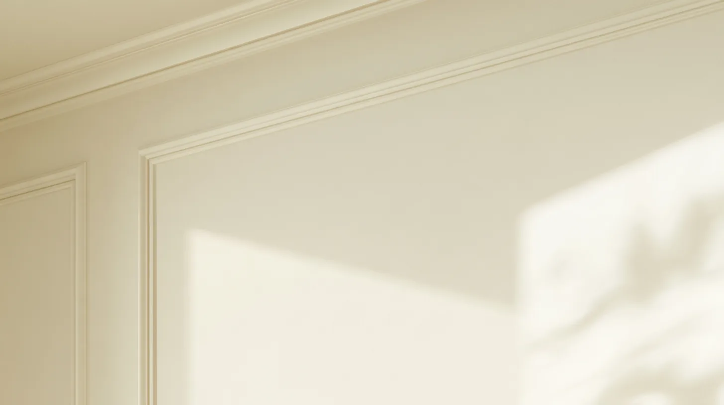 A soft textured wall with a light neutral color and subtle shadows, designed for a professional setting.