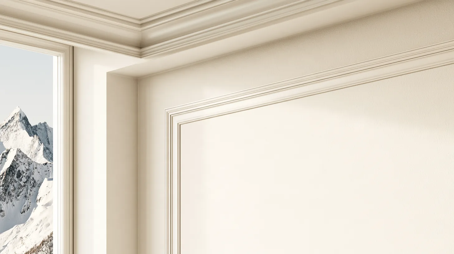 Neutral wall with soft texture and subtle shadows, designed for a professional setting.